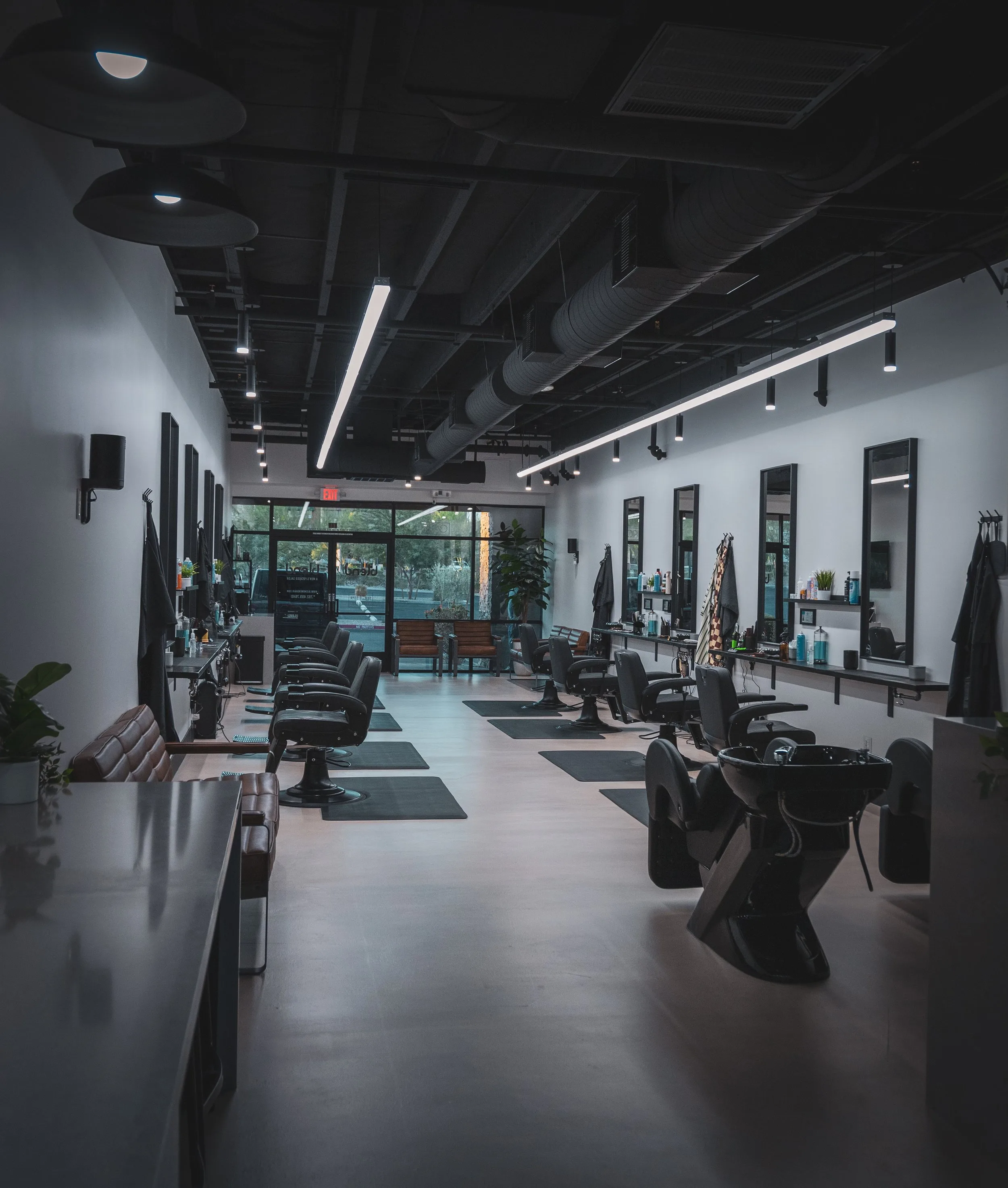 Inside the BLEND salon on Horizon Ridge Pkwy in Henderson