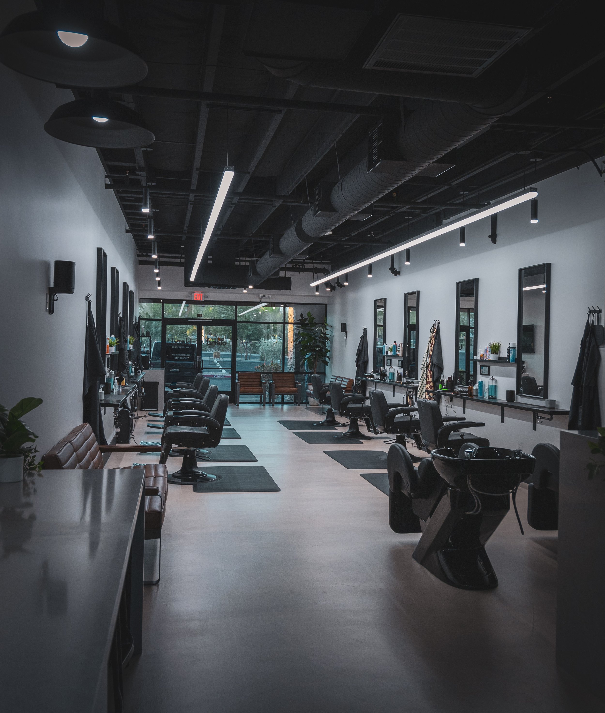 Inside the BLEND salon